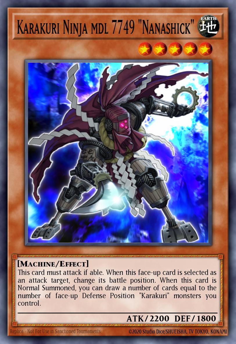 Karakuri Ninja mdl 7749 "Nanashick" EXVC-EN031