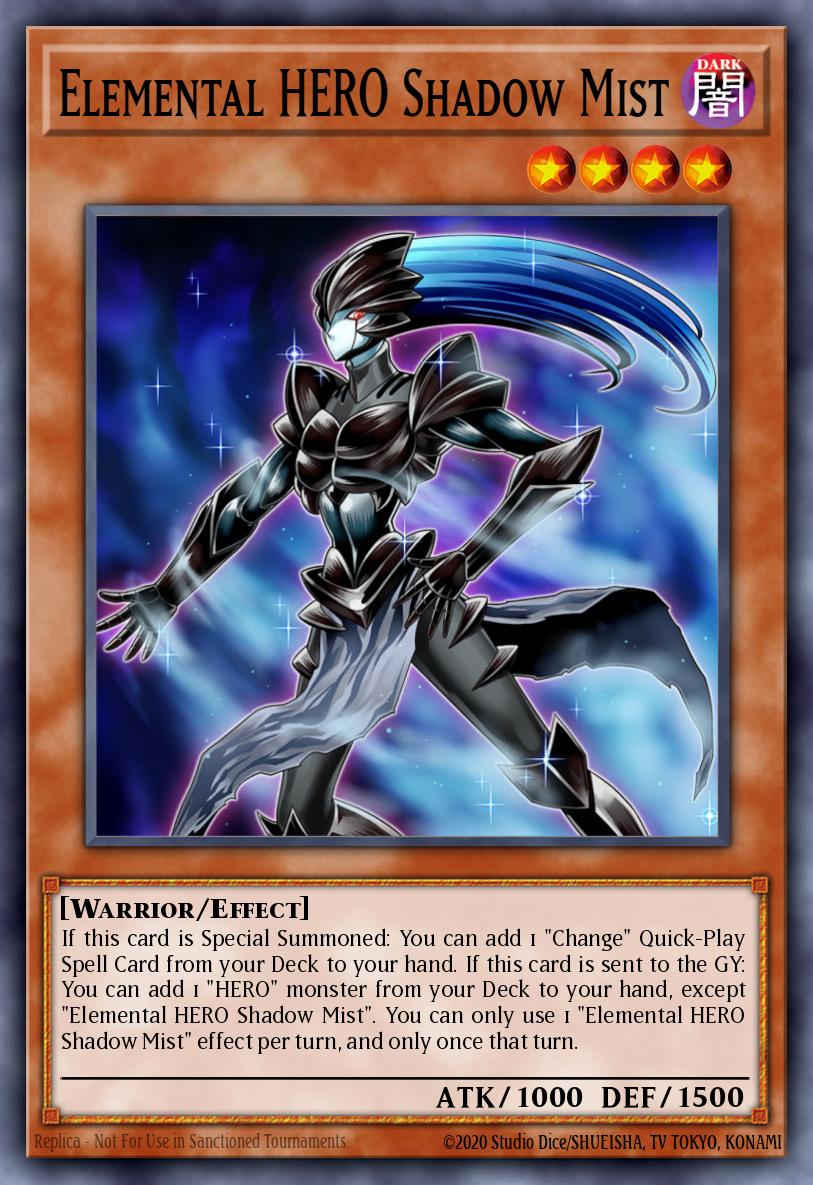 Elemental HERO Shadow Mist SDHS-EN001