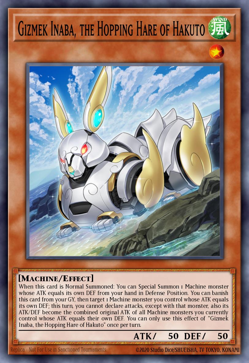 Gizmek Inaba, the Hopping Hare of Hakuto MP22-EN130