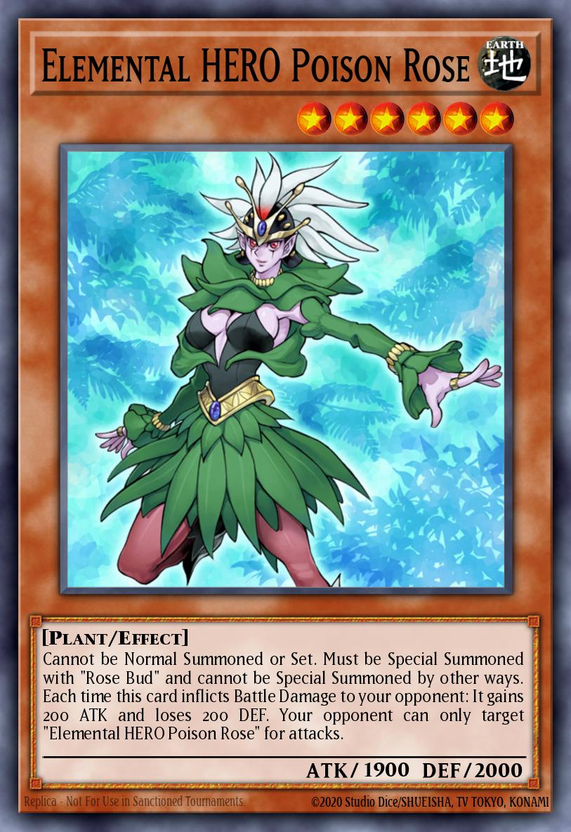 Elemental HERO Poison Rose LCGX-EN036