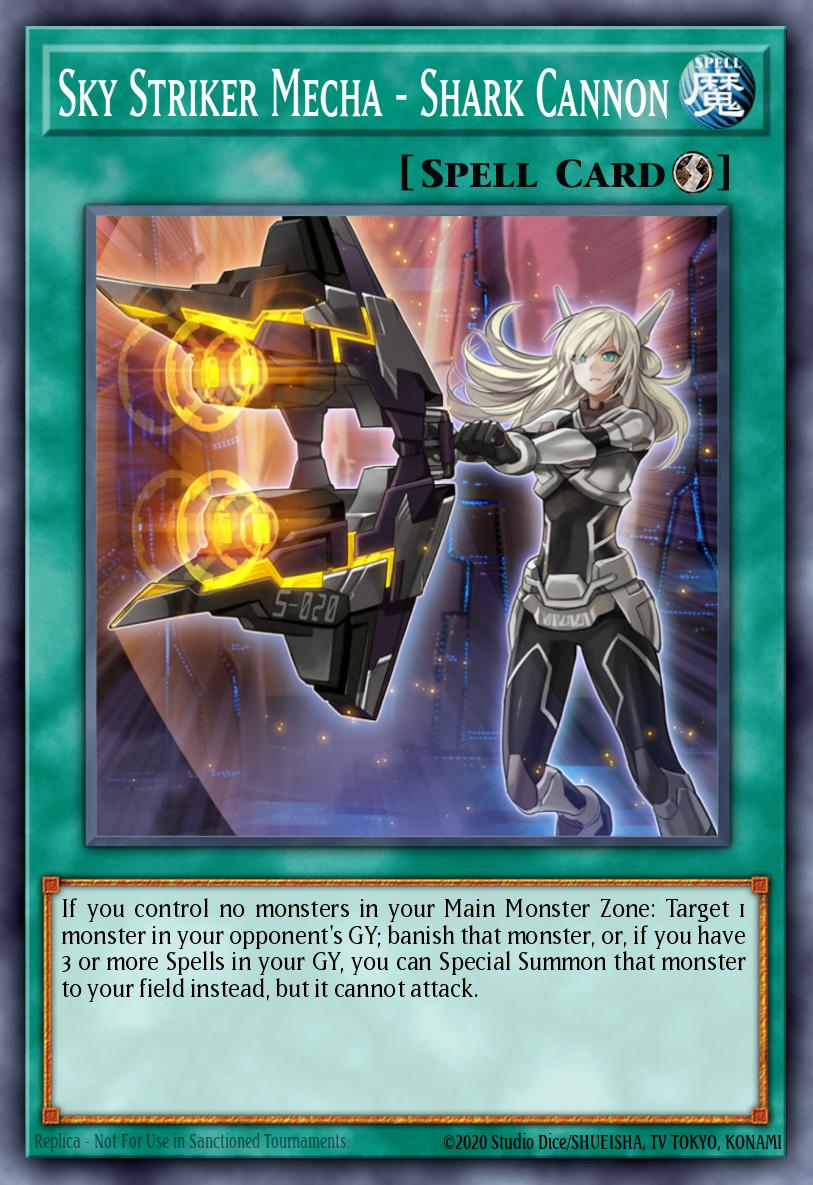 Sky Striker Mecha - Shark Cannon MP19-EN266