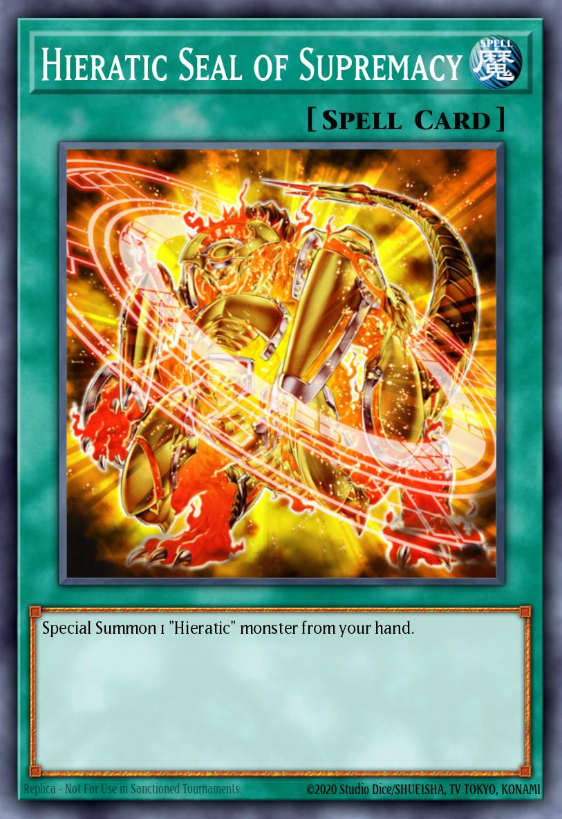 Hieratic Seal of Supremacy GAOV-EN057