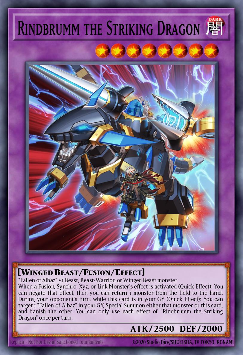 Rindbrumm the Striking Dragon RA02-EN025