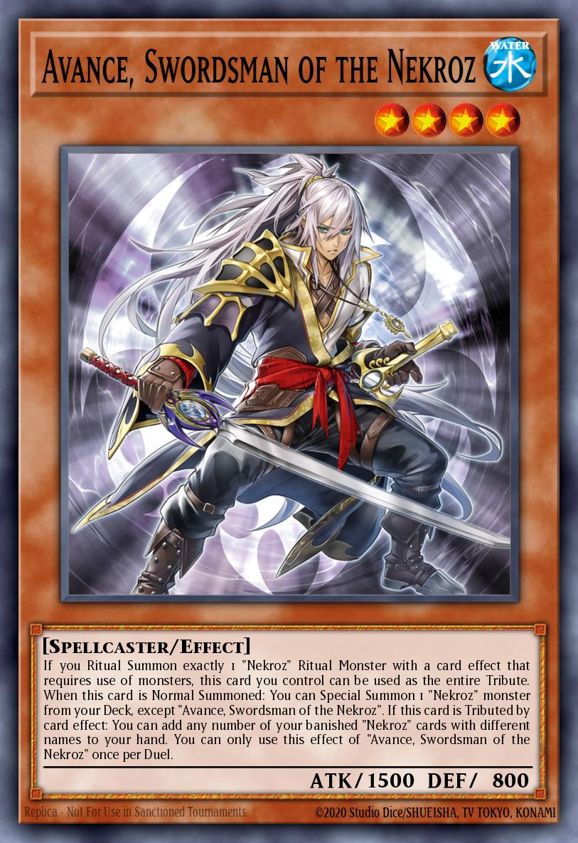 Avance, Swordsman of the Nekroz BLMM-EN024