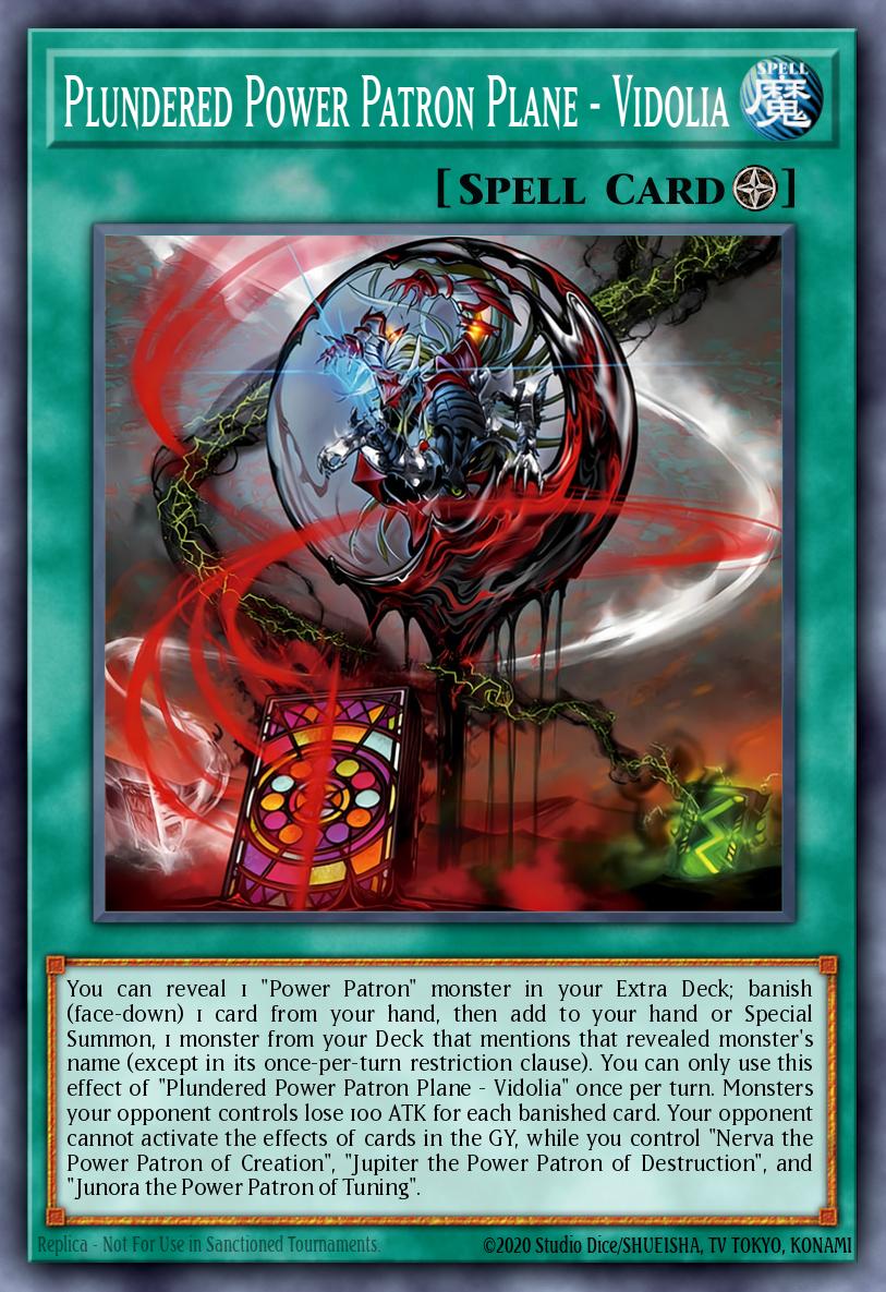 Plundered Power Patron Plane - Vidolia BLZD-EN057