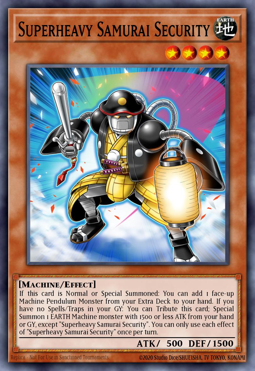 Superheavy Samurai Security MP24-EN231