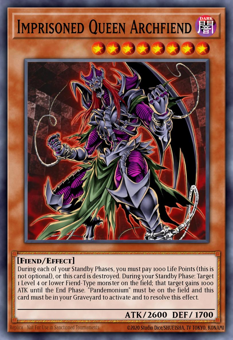 Imprisoned Queen Archfiend AP03-EN019