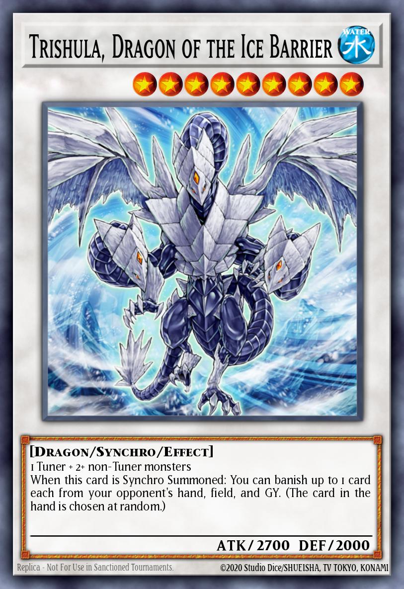 Trishula, Dragon of the Ice Barrier RA02-EN026