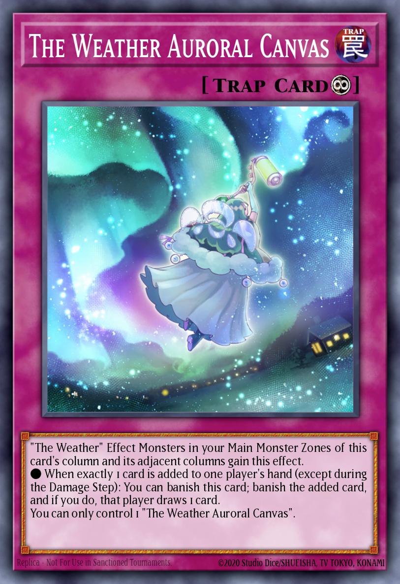 The Weather Auroral Canvas SPWA-EN041