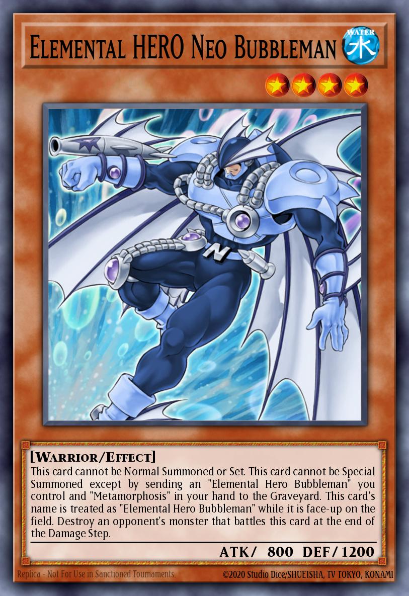 Elemental HERO Neo Bubbleman DR04-EN124