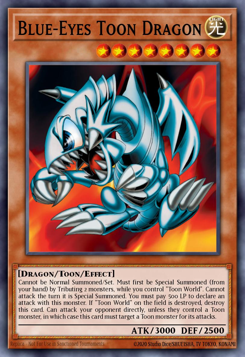 Blue-Eyes Toon Dragon DB1-EN066