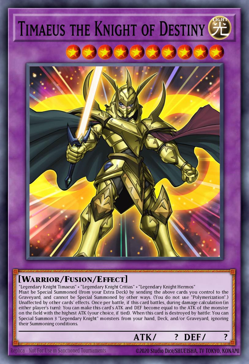 Timaeus the Knight of Destiny DRL2-EN001