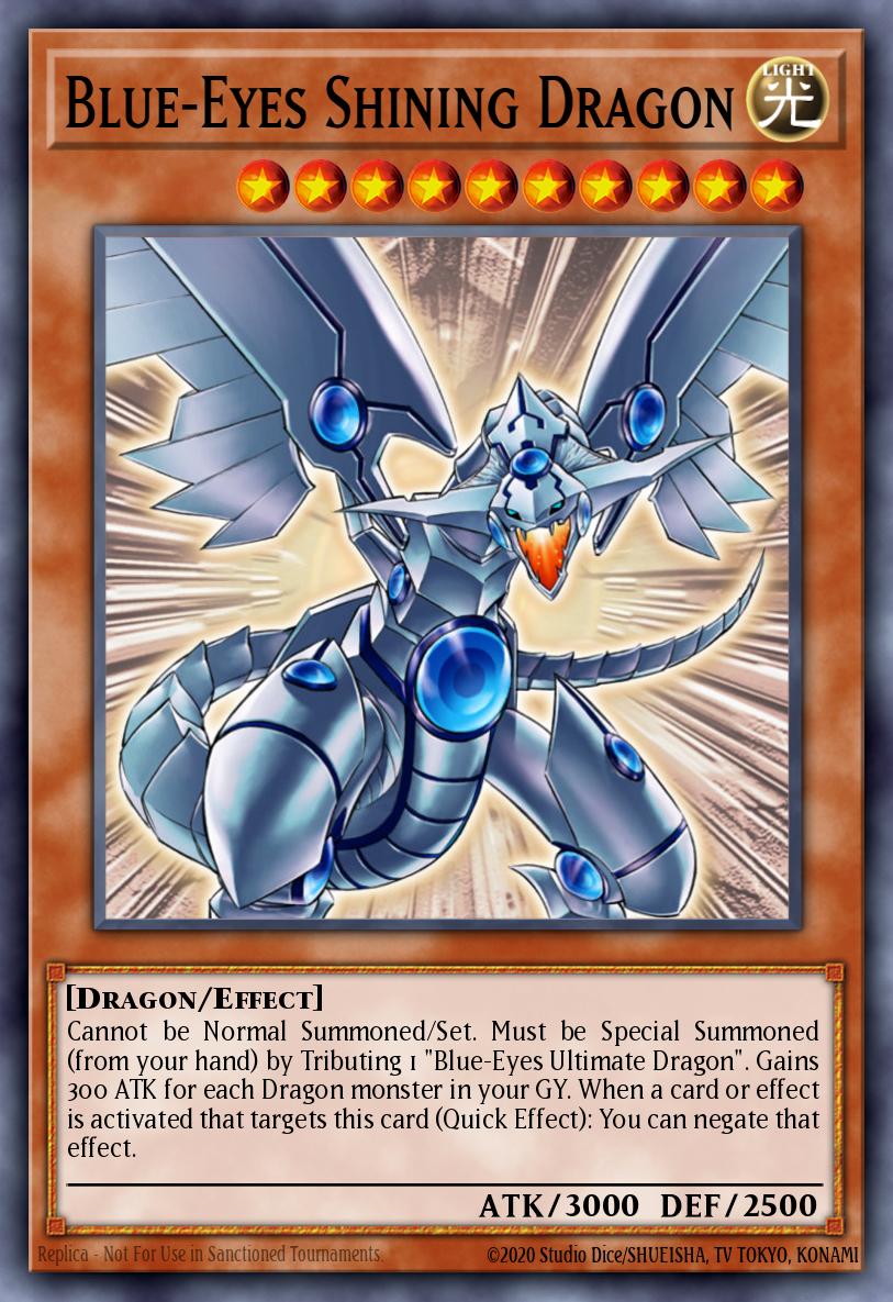 Blue-Eyes Shining Dragon DPRP-EN026