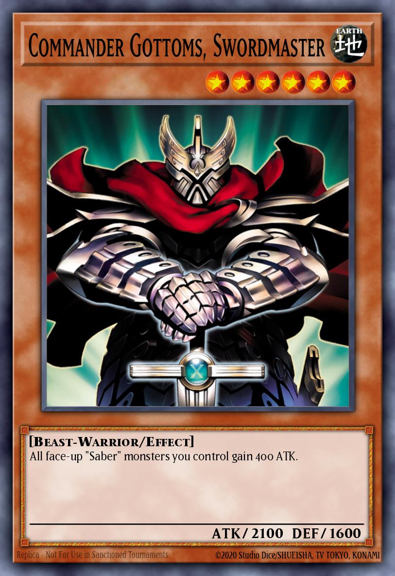 Commander Gottoms, Swordmaster DT01-EN022