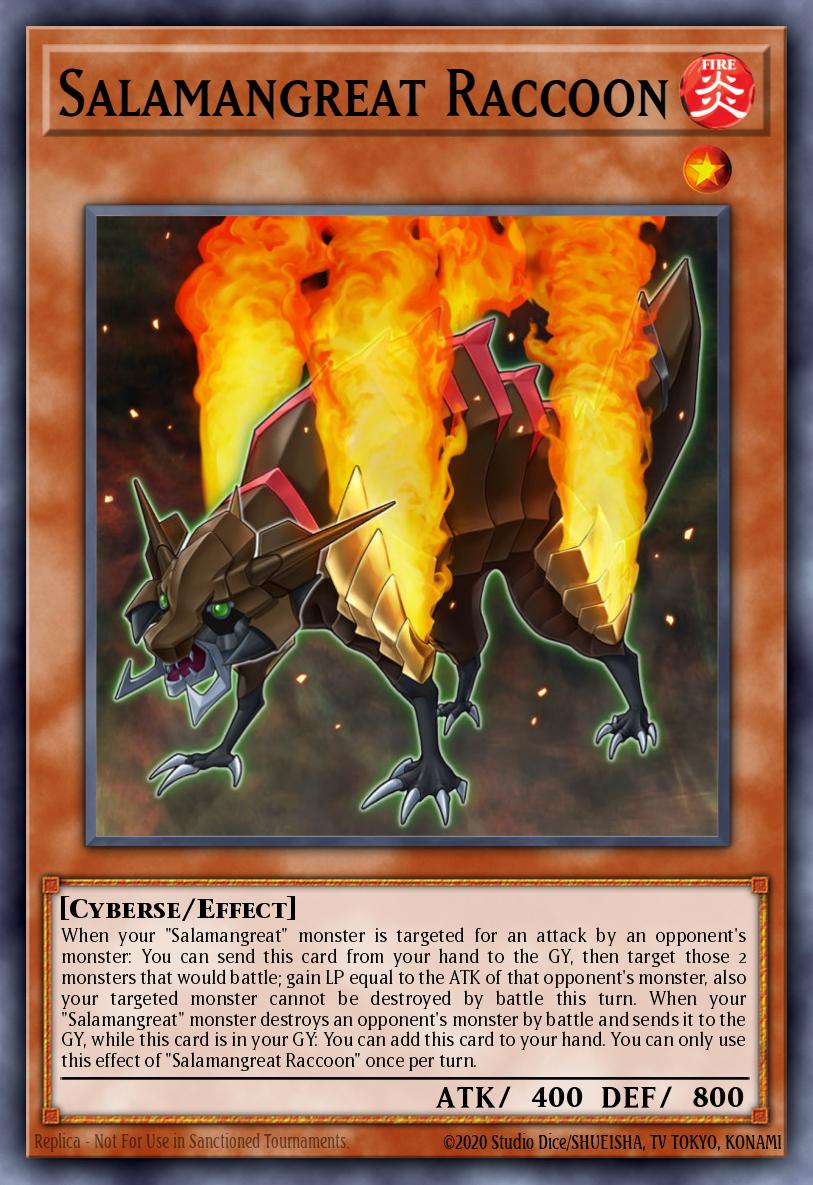 Salamangreat Raccoon SDSB-EN001