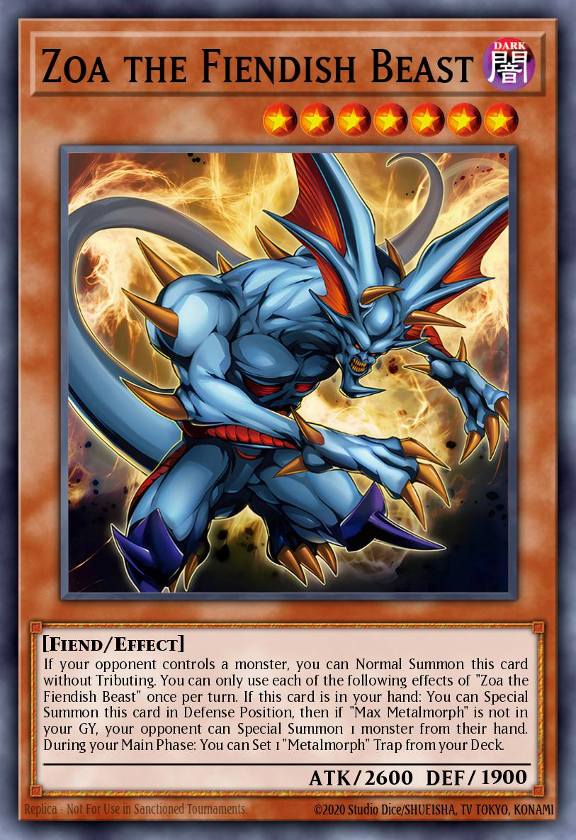 Zoa the Fiendish Beast ROTA-EN007