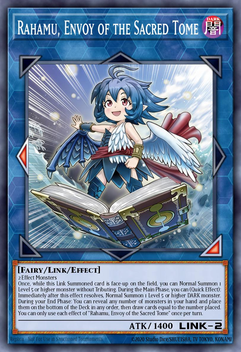 Rahamu, Envoy of the Sacred Tome BLZD-EN051