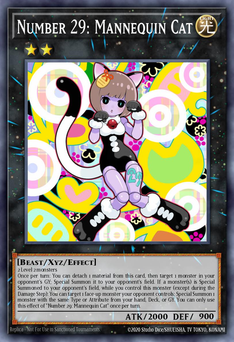 Number 29: Mannequin Cat OP21-EN009