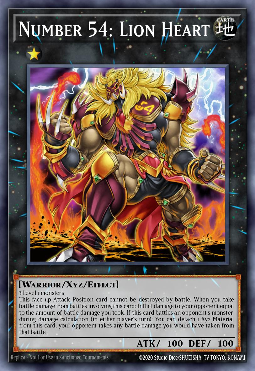 Number 54: Lion Heart BLC1-EN037