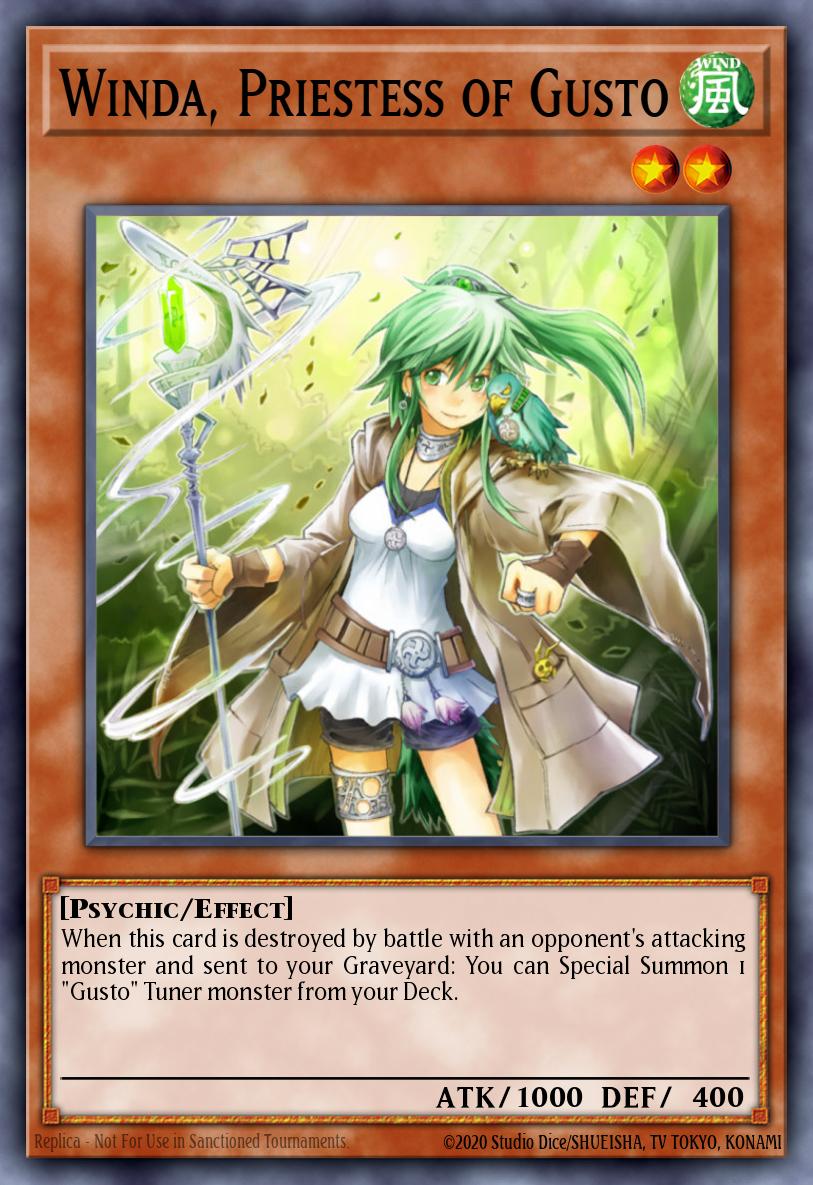 Winda, Priestess of Gusto DT05-EN073