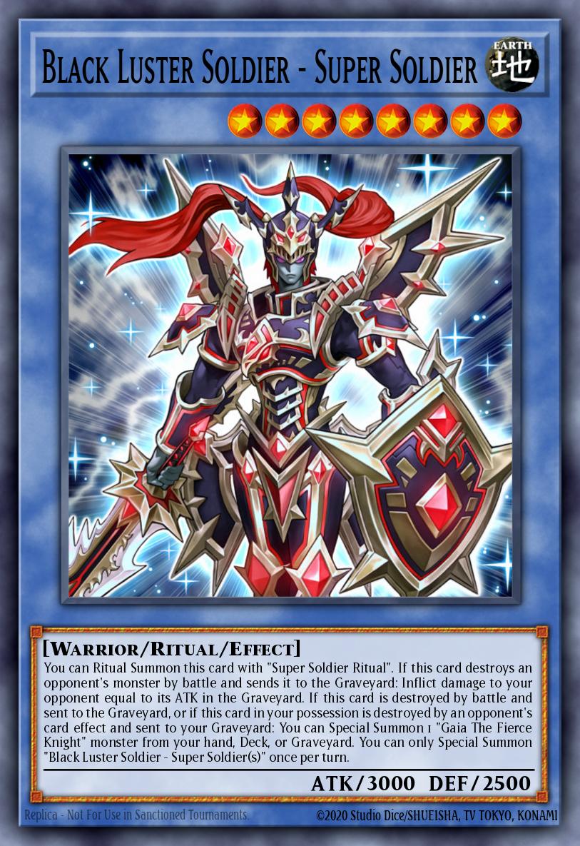 Black Luster Soldier - Super Soldier MP16-EN136