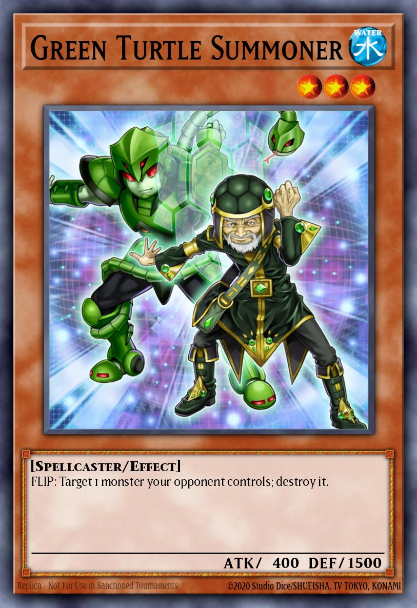 Green Turtle Summoner YS14-EN020