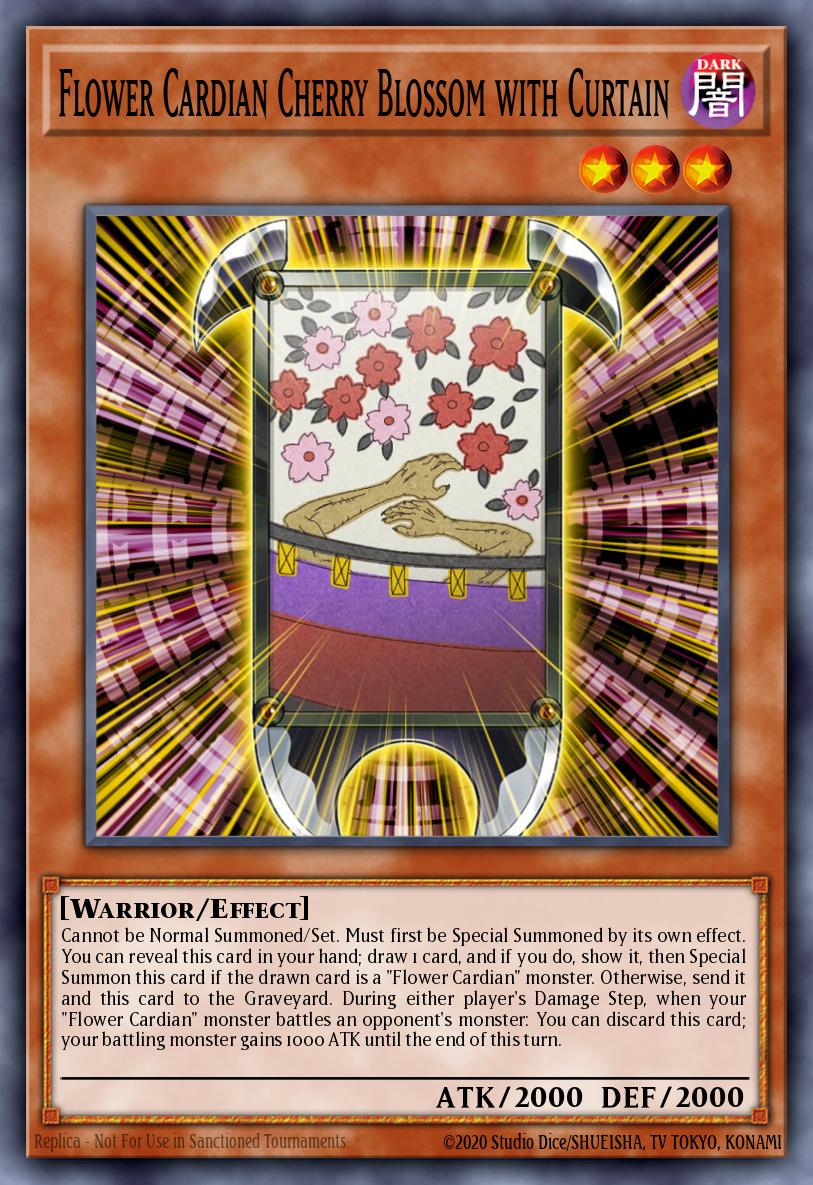Flower Cardian Cherry Blossom with Curtain RATE-EN012