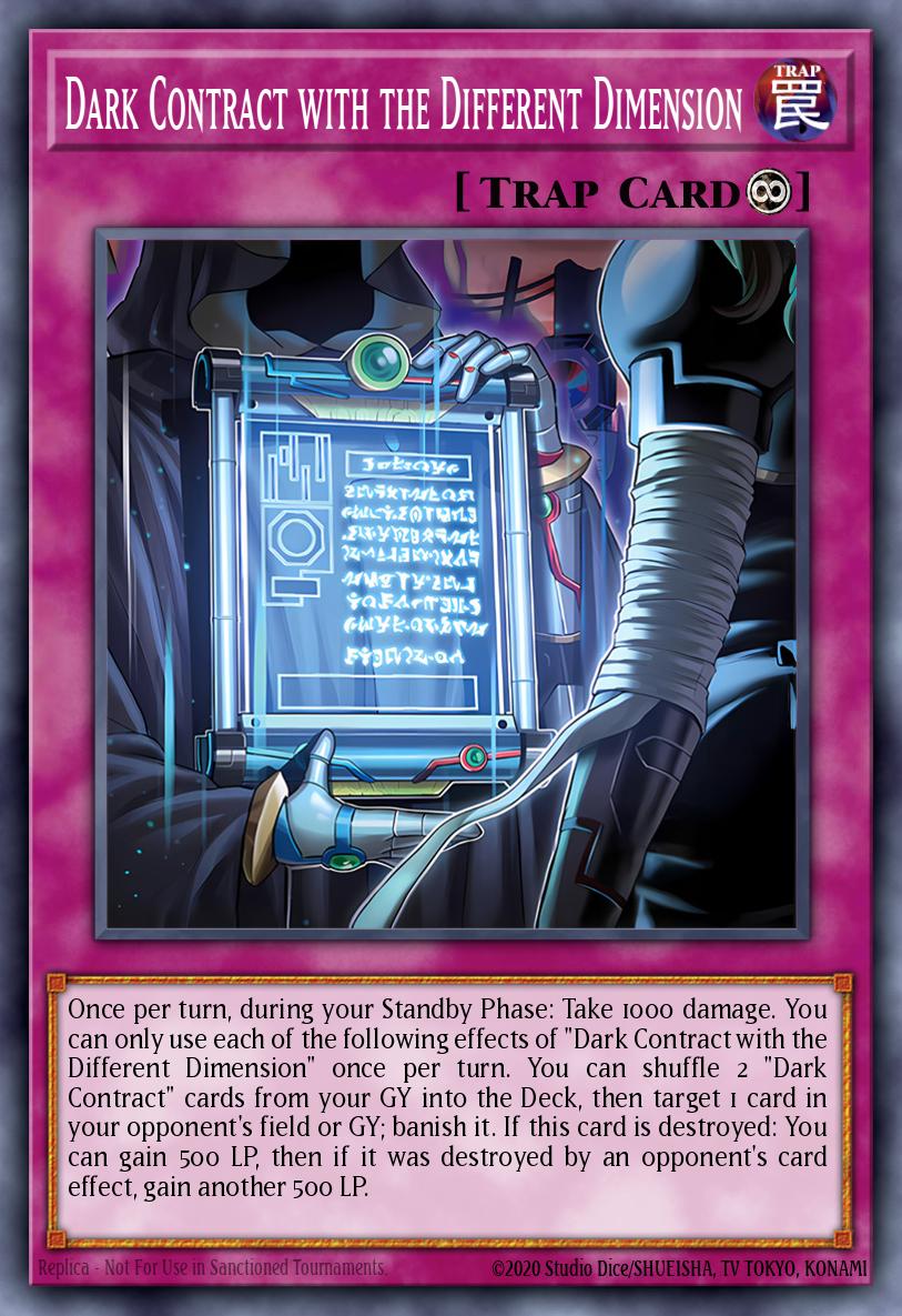 Dark Contract with the Different Dimension DOOD-EN073