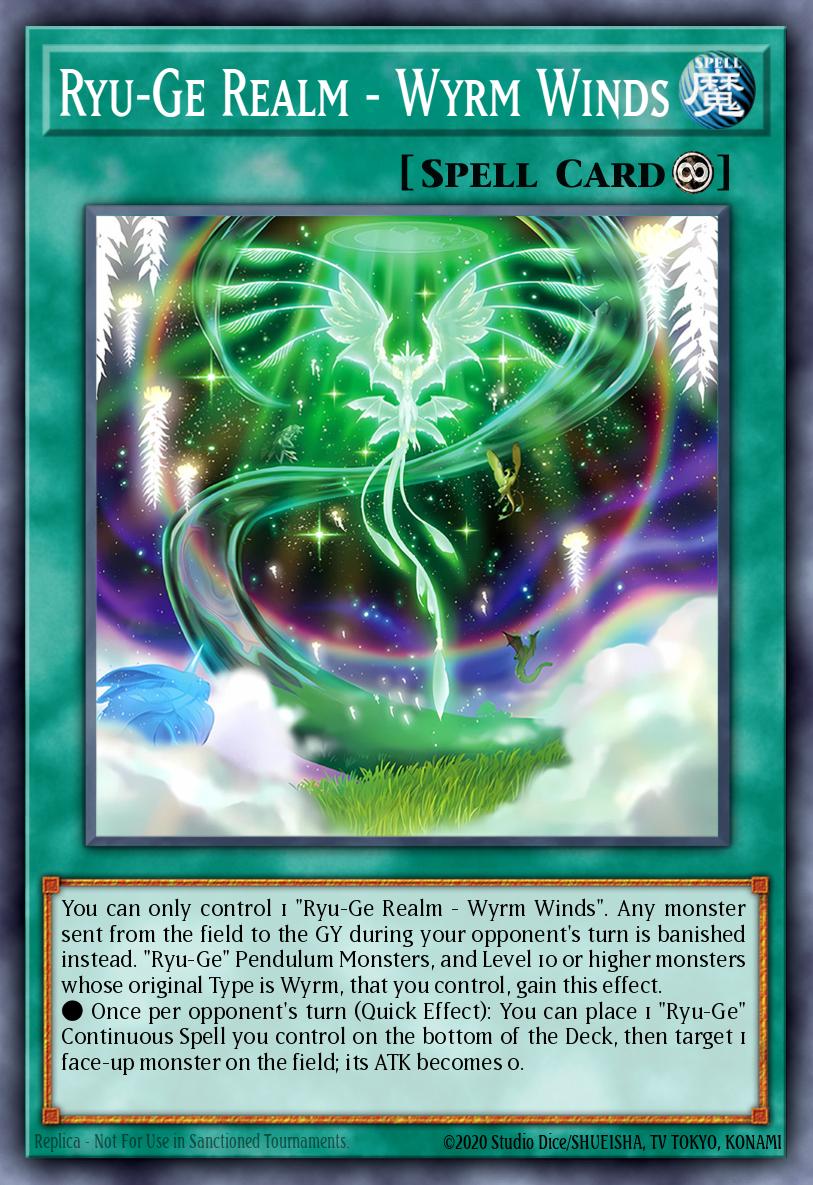 Ryu-Ge Realm - Wyrm Winds CRBR-EN039