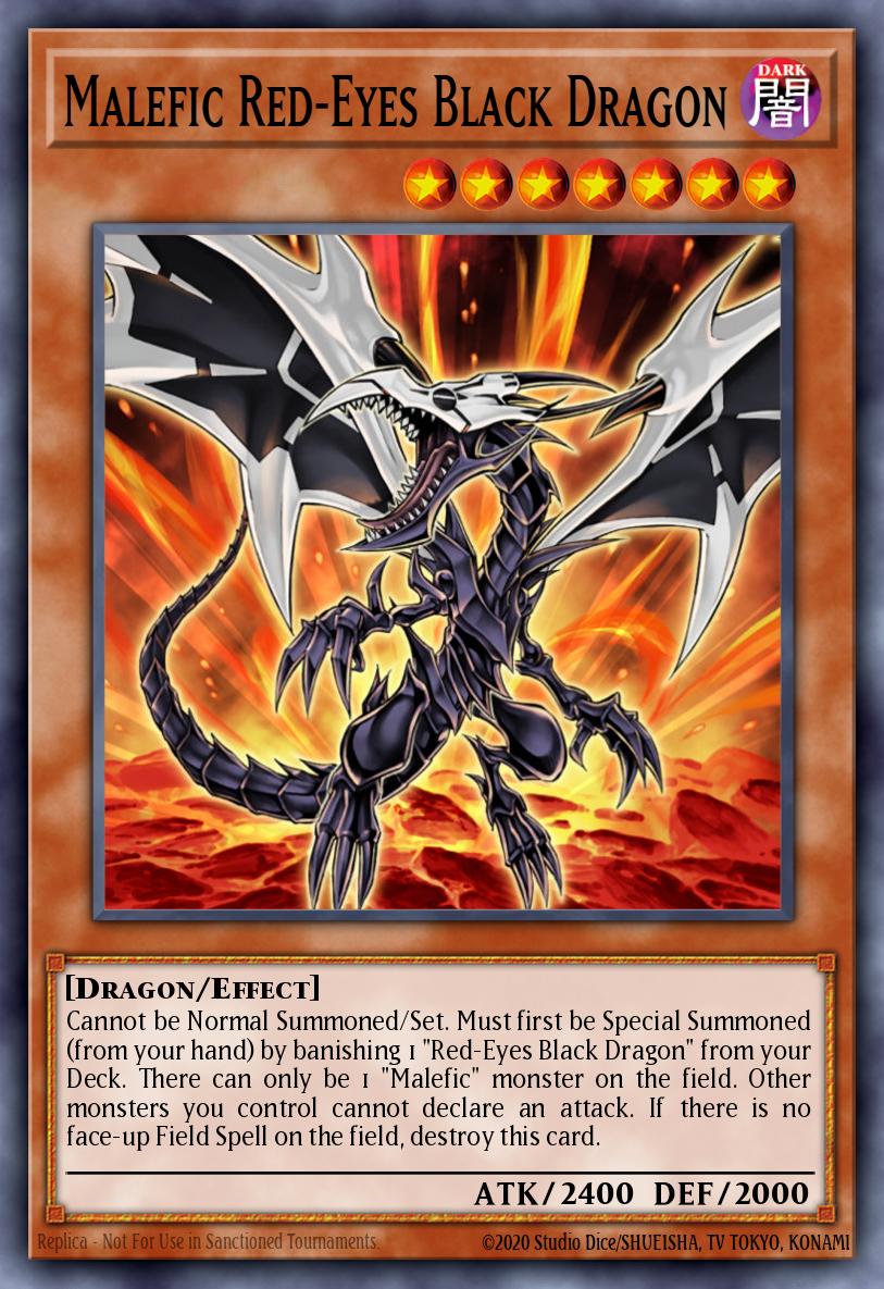 Malefic Red-Eyes Black Dragon LDS1-EN006
