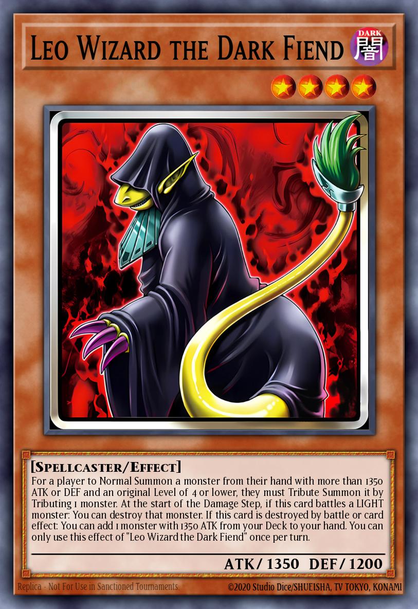 Leo Wizard the Dark Fiend DUAD-EN027