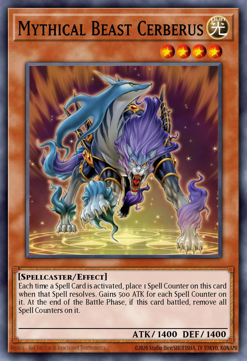 Mythical Beast Cerberus BP02-EN042
