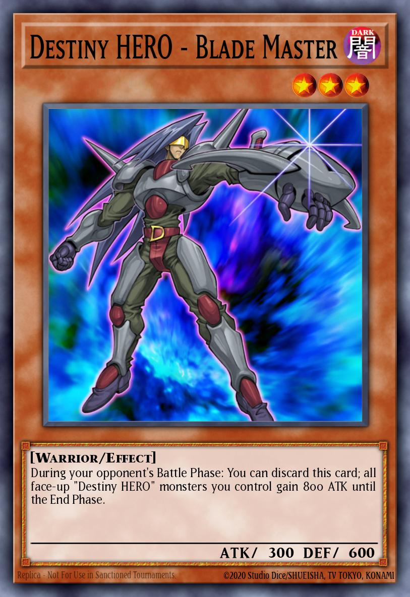 Destiny HERO - Blade Master DP05-EN008