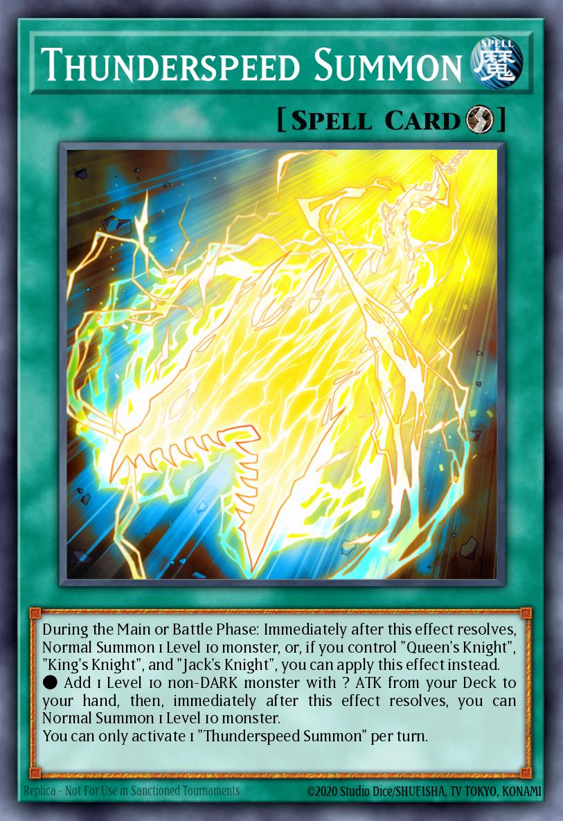 Thunderspeed Summon KICO-EN006