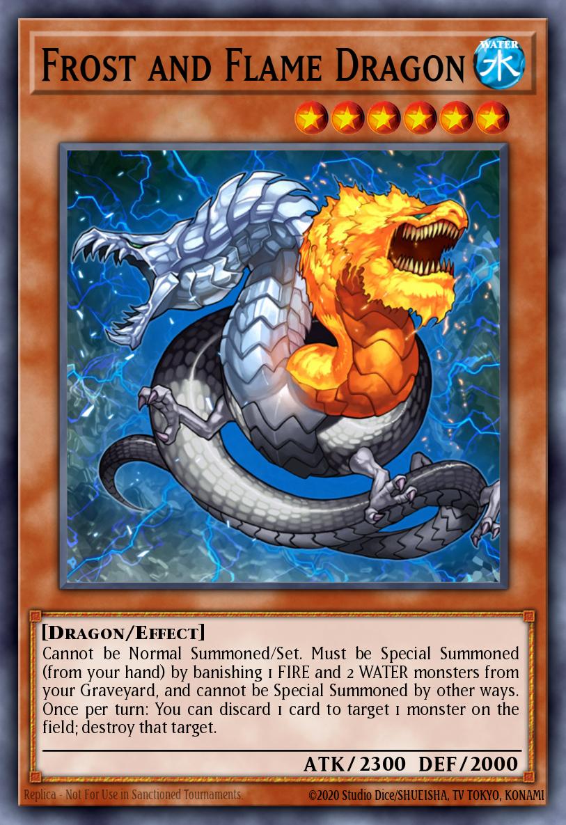 Frost and Flame Dragon DL15-EN005
