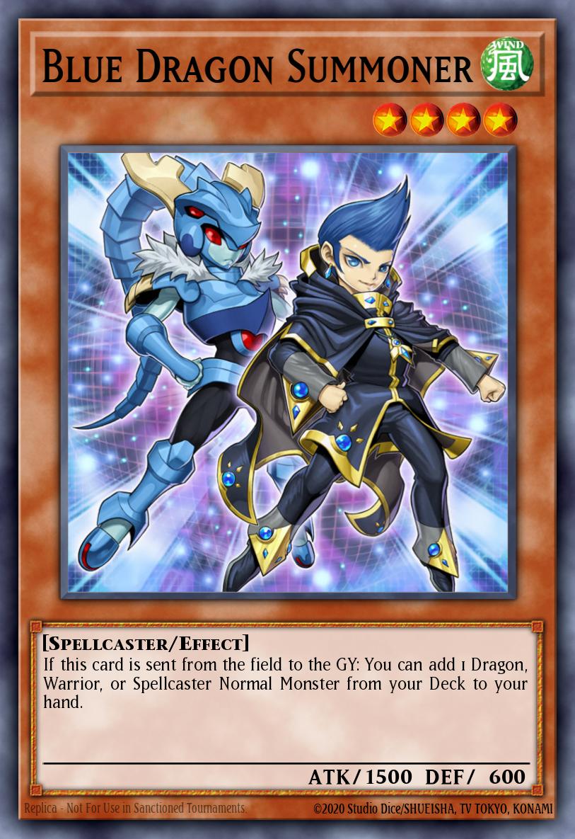Blue Dragon Summoner DEM3-EN009