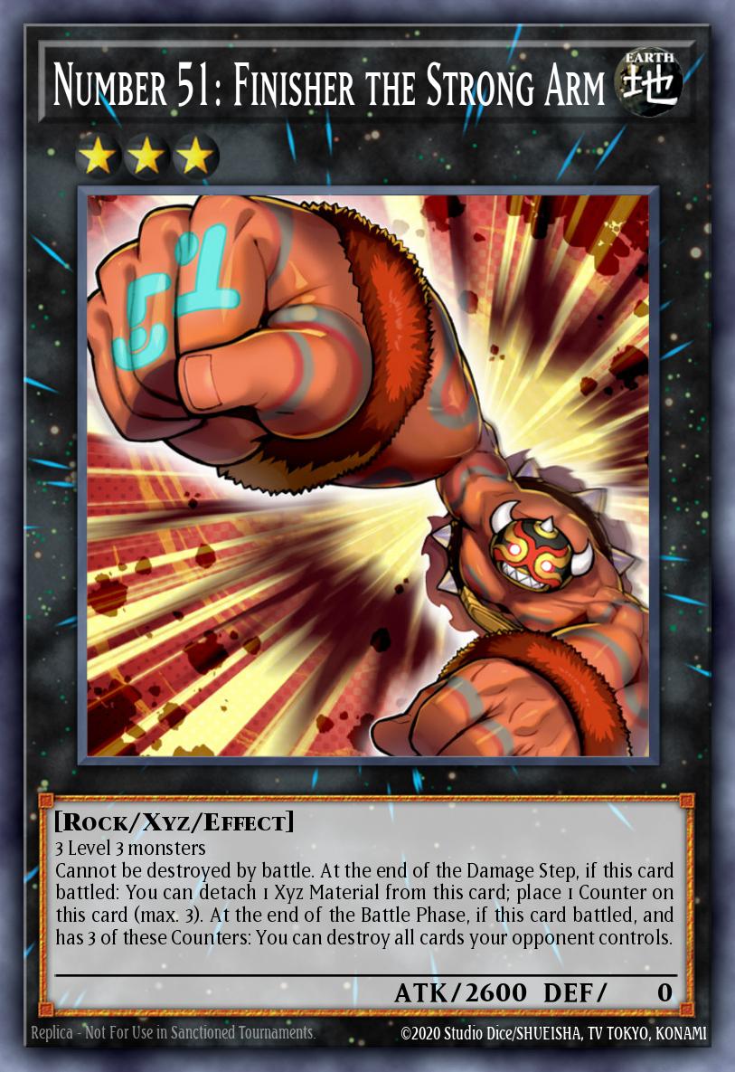 Number 51: Finisher the Strong Arm DLCS-EN120