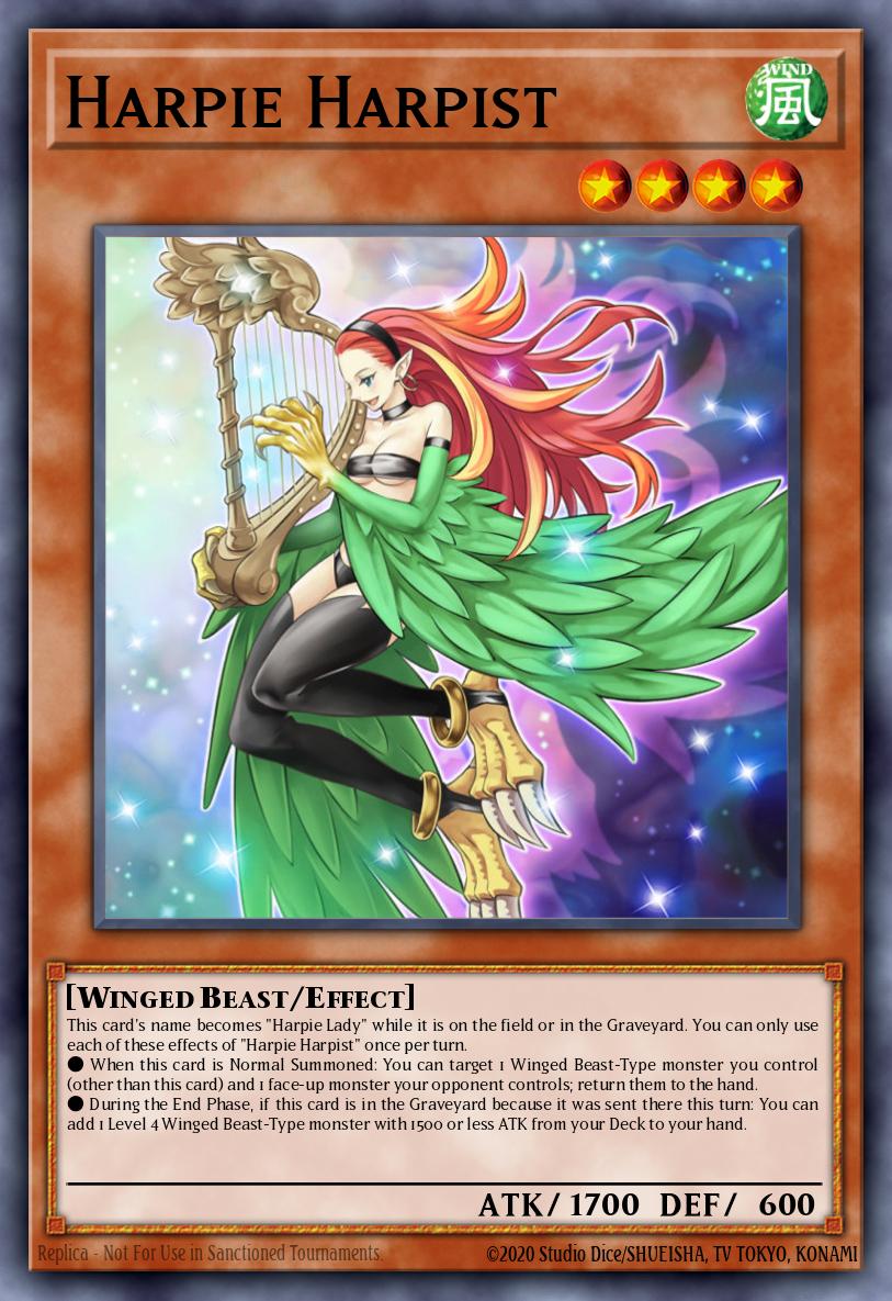 Harpie Harpist CROS-EN099