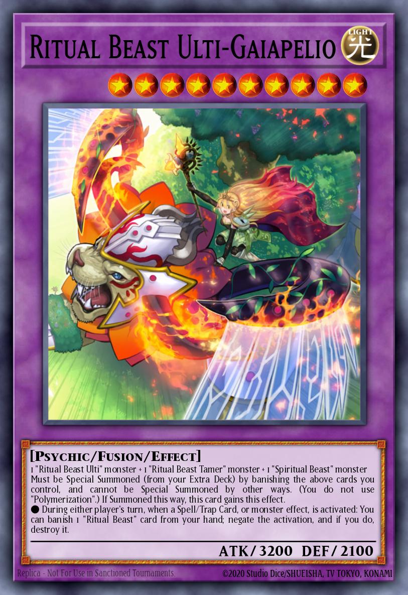 Ritual Beast Ulti-Gaiapelio BLTR-EN086