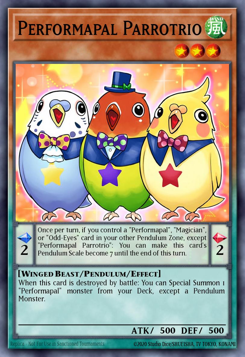 Performapal Parrotrio YS16-EN005