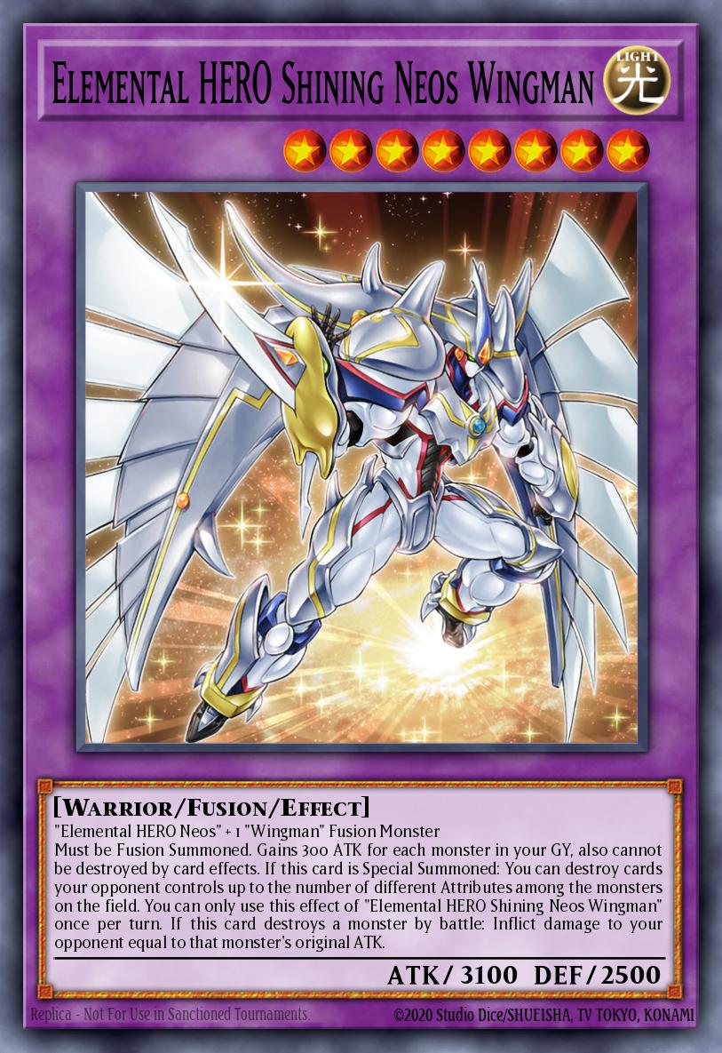 Elemental HERO Shining Neos Wingman MP24-EN062