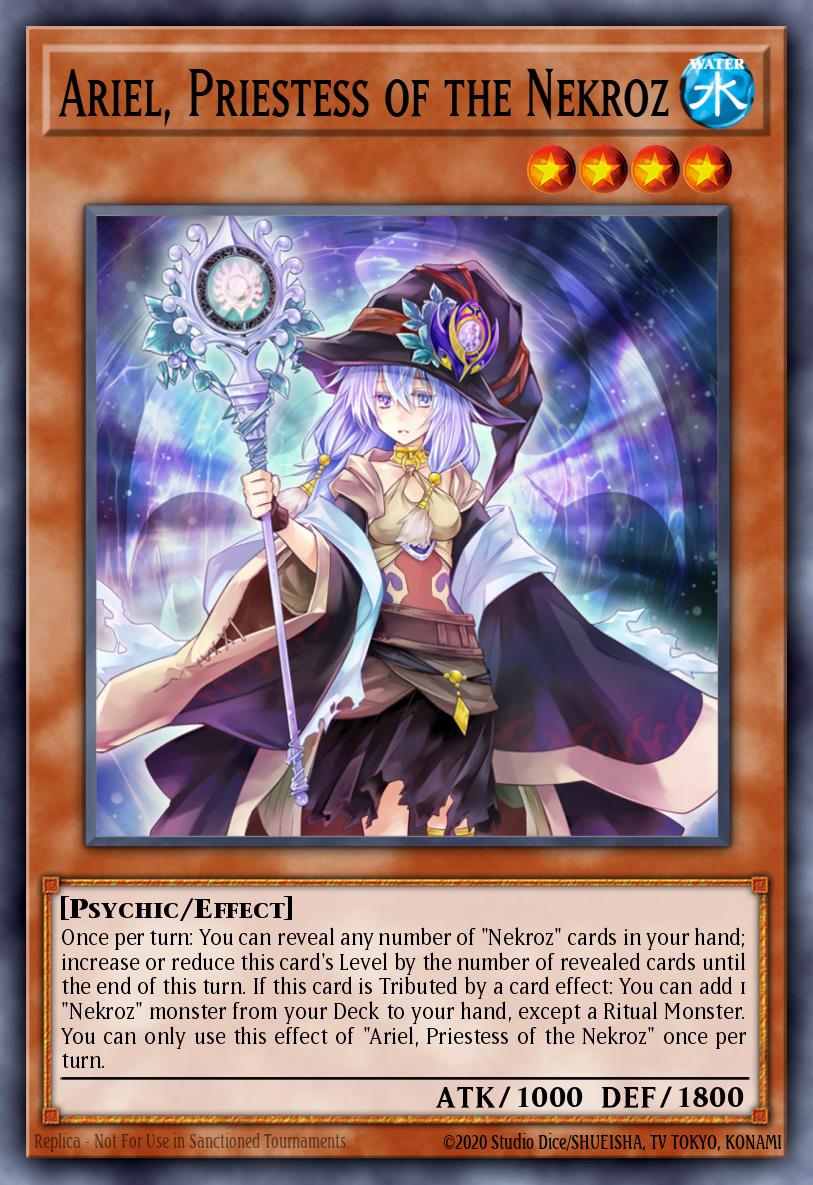 Ariel, Priestess of the Nekroz MP18-EN007