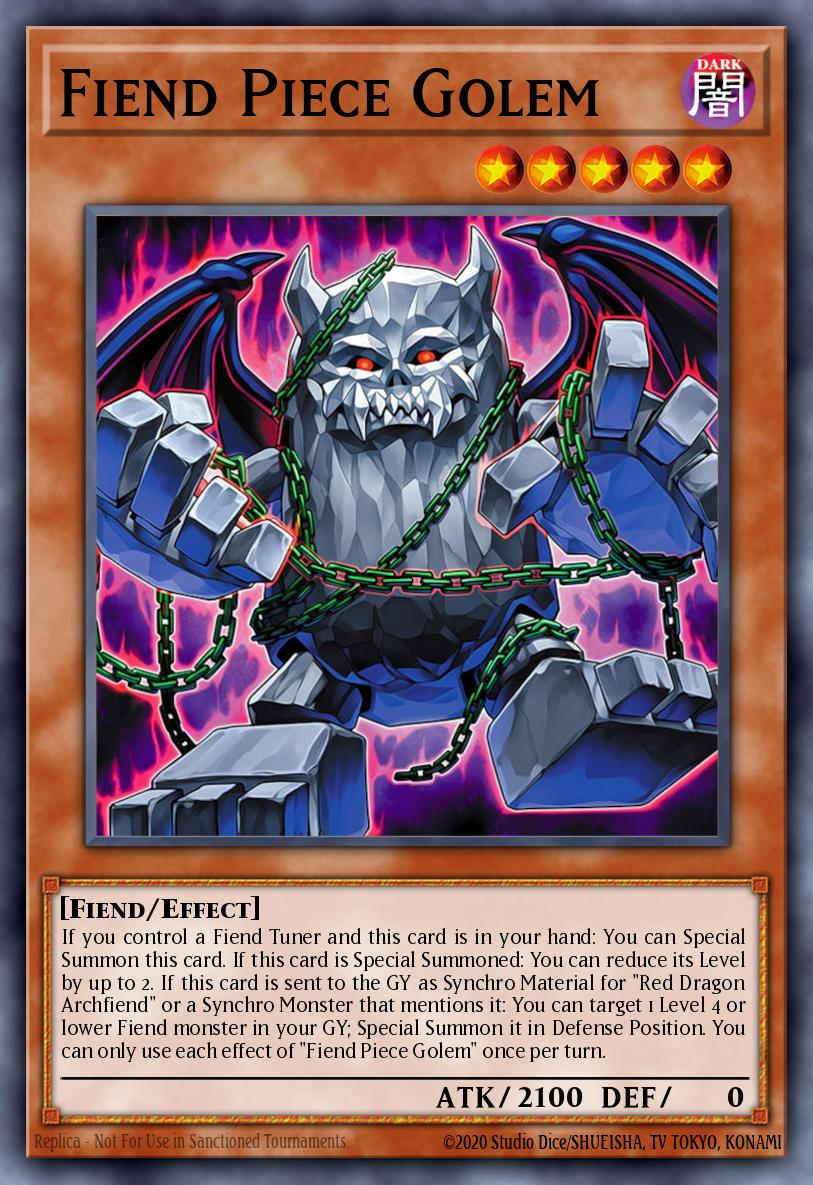 Fiend Piece Golem BLZD-EN003
