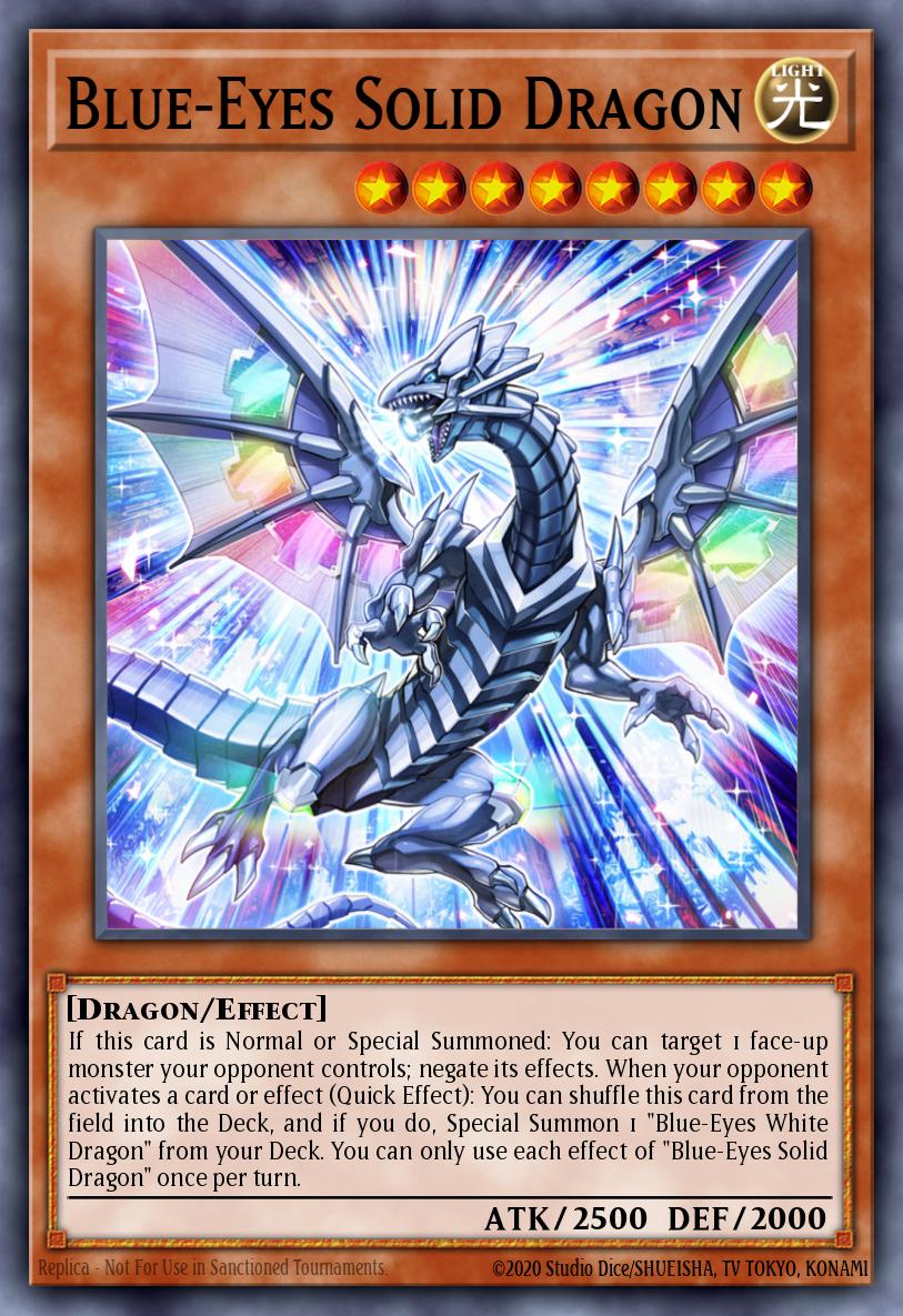 Blue-Eyes Solid Dragon LDS2-EN014