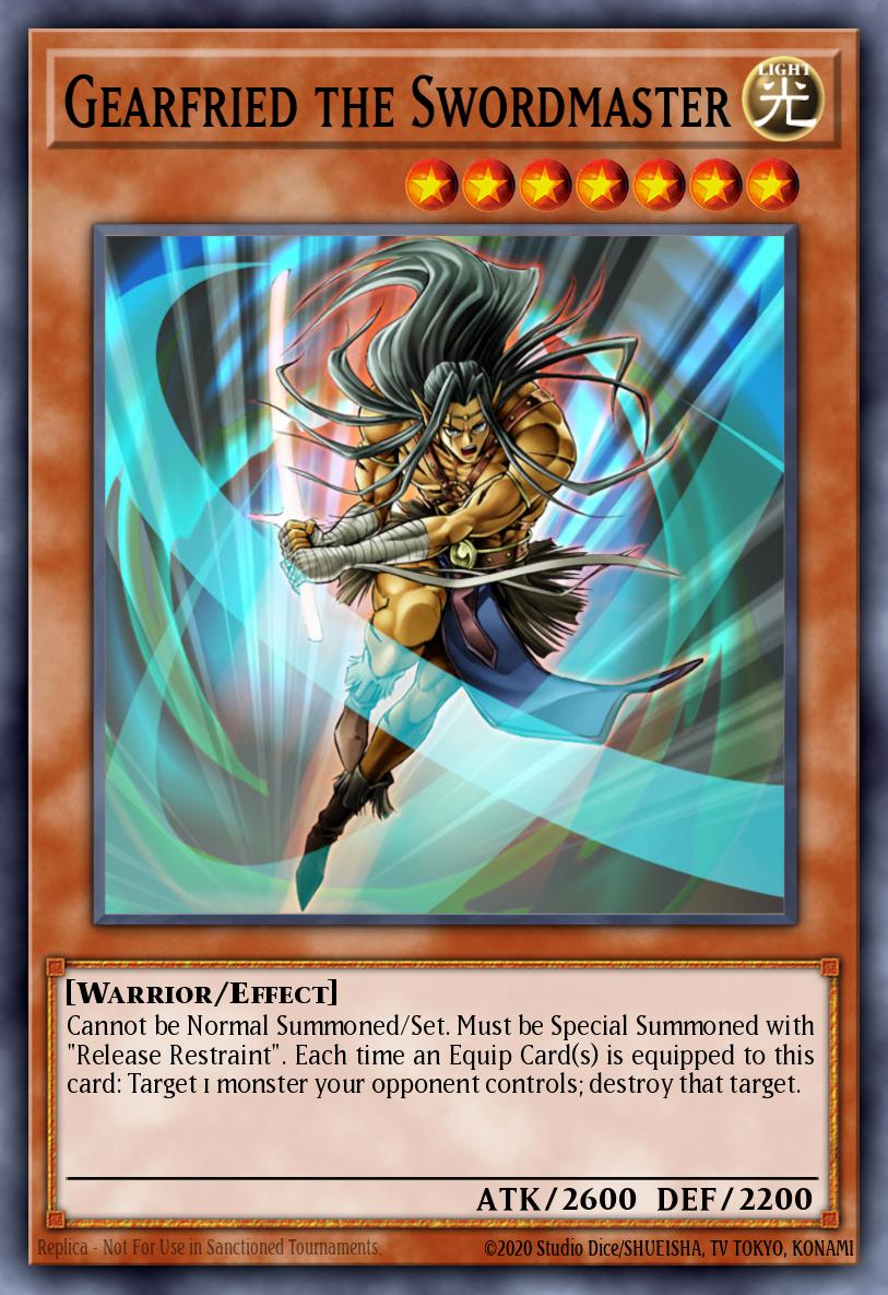 Gearfried the Swordmaster DR3-EN142