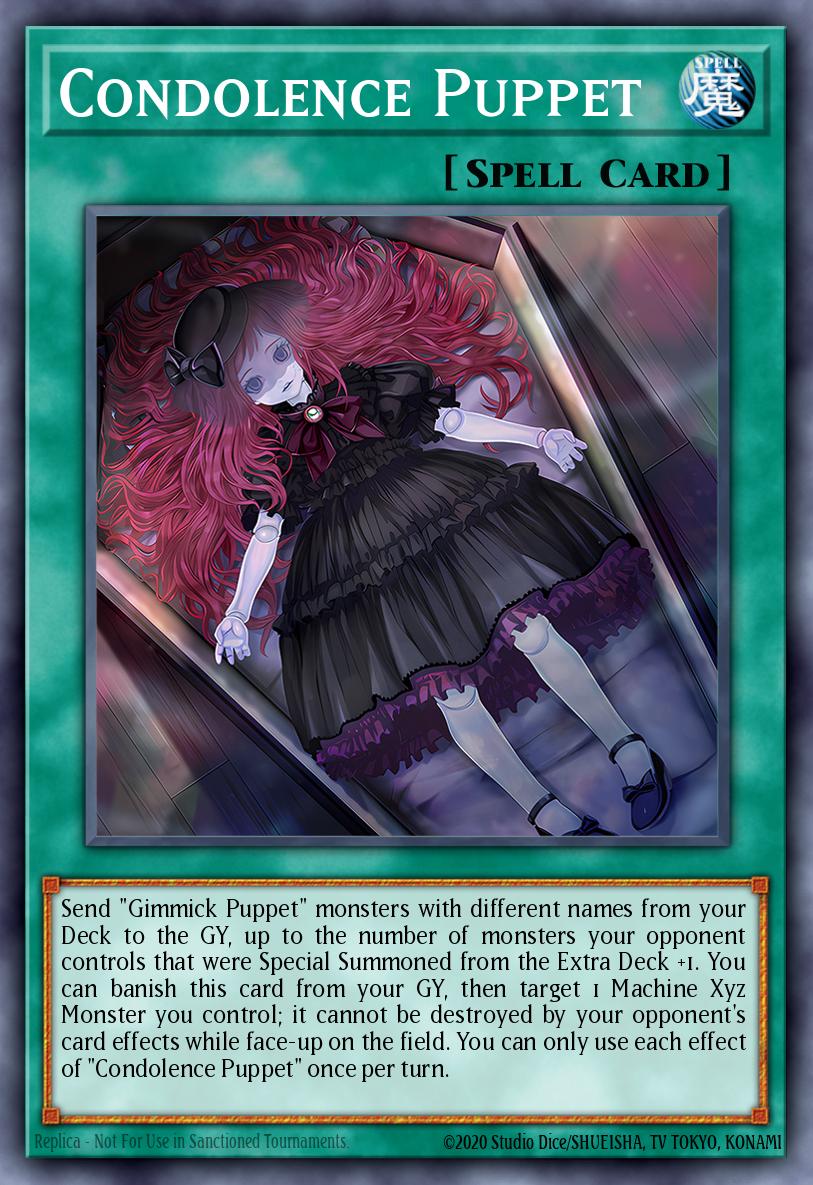 Condolence Puppet IGAS-EN059