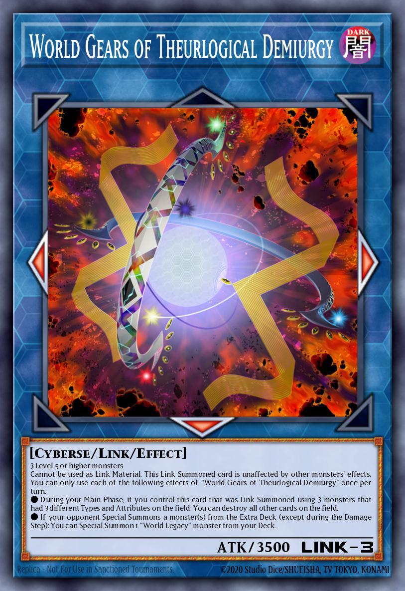 World Gears of Theurlogical Demiurgy CRBR-EN044