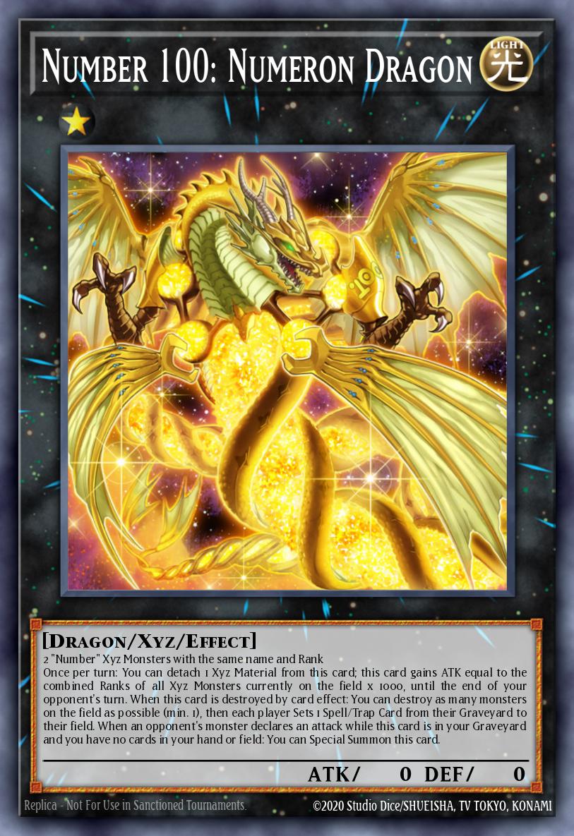 Number 100: Numeron Dragon RA01-EN039