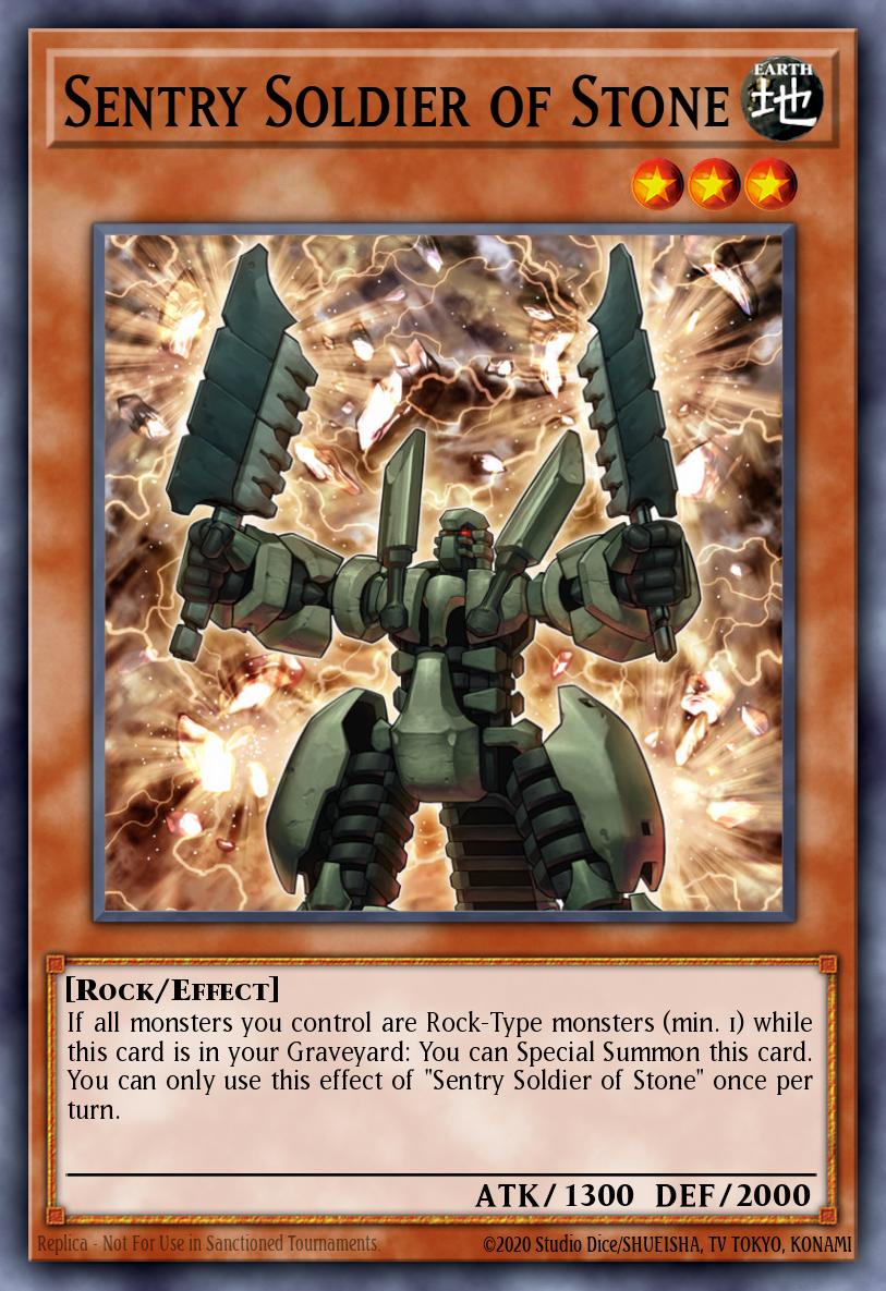 Sentry Soldier of Stone MVP1-EN012