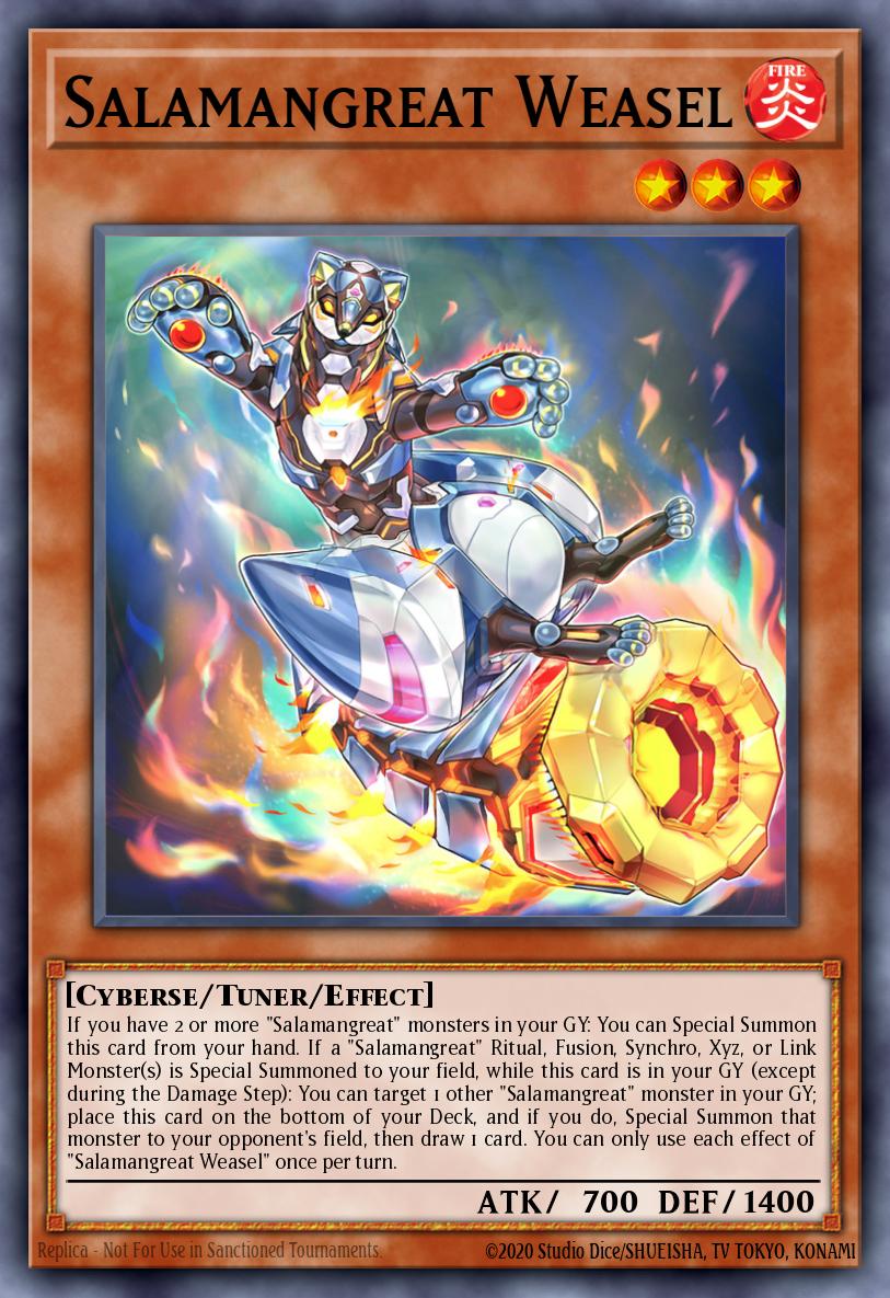 Salamangreat Weasel LD10-EN002